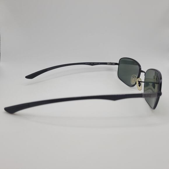 Ray-Ban Sunglasses Mens Black Green Polarized RB8308 Rectangular FRAMES ONLY - Picture 4 of 10